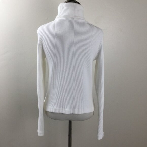 Club Monaco White Turtleneck s - Picture 5 of 9